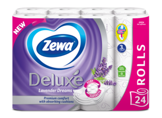 Zewa Туалетний папір Deluxe Лаванда
