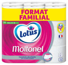 Lotus Papier toilette Moltonel Sans Tube Style