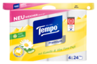 Slider thumbnail image for Tempo WC Papier Premium mit Kamille und Aloe Vera Duft 4-lagig 1