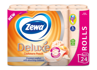 Zewa Туалетний папір Deluxe Персик