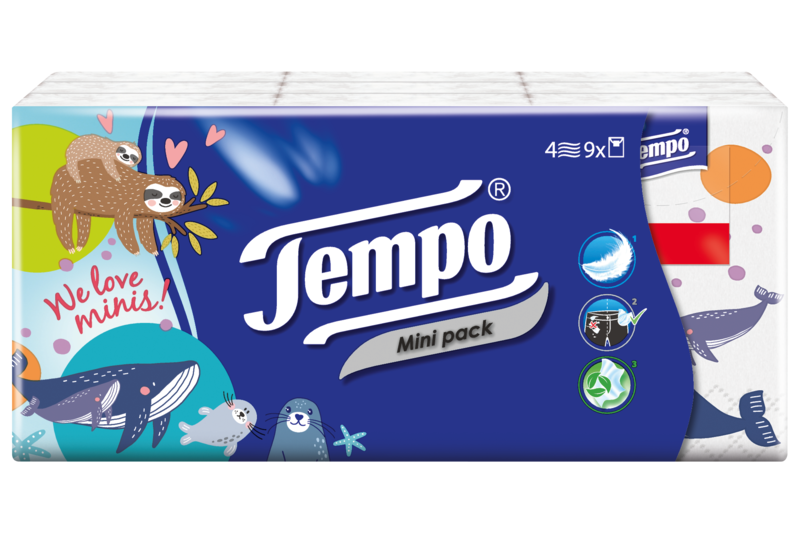 Tempo Taschentücher Minipack