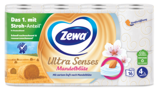 Zewa Ultra Senses mit Stroh-Anteil
