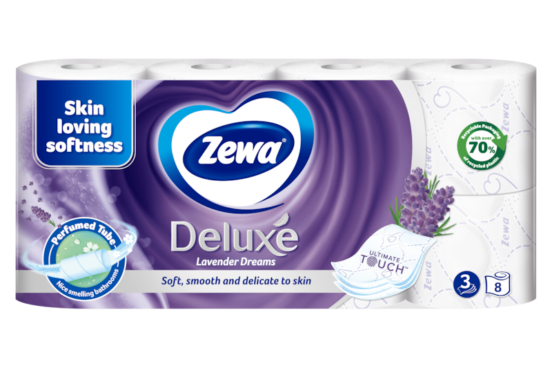 Slider main image for Zewa Deluxe Lavender Dreams toalettpapír 1