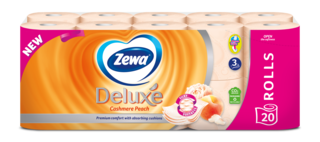 Zewa Туалетний папір  Deluxe Персик