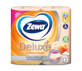 Zewa Deluxe Cashmere Peach wc papír