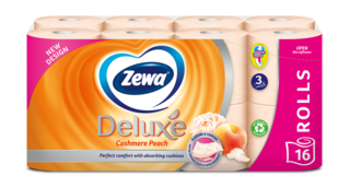 Zewa Deluxe Cashmere Peach wc papír