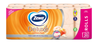 Zewa Deluxe Cashmere Peach wc papír