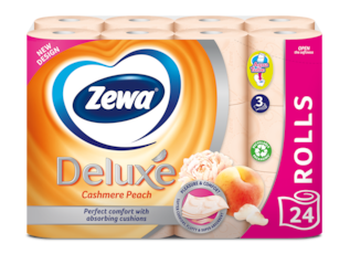 Zewa Deluxe Cashmere Peach wc papír