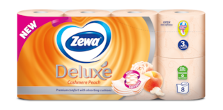 Zewa Deluxe Peach