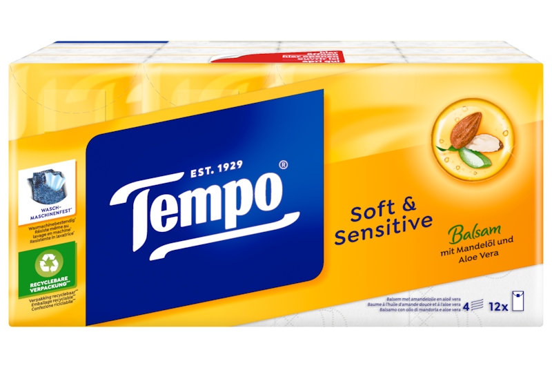 Slider main image for Tempo Taschentücher soft & sensitive 1