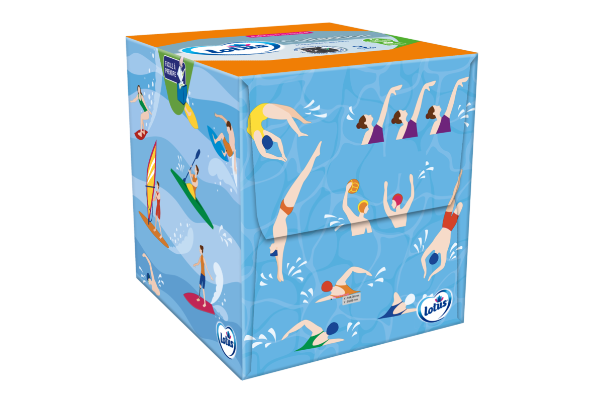 Kleenex Take A Moment Collection Mouchoirs 12 Boîtes Cubiques - 4 Motifs Différents - Soutien Santé Mentale Mind
