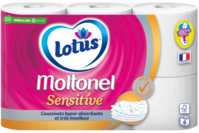 Lotus Papier Toilette Humide Sensitive - Sans colorant, ni parfum - Fibres  FSC 100 % d'origine naturelle - 42 feuilles (lot de 1) : : Epicerie