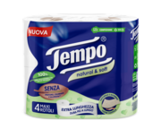 Tempo Carta igienica biodegradabile  Natural&Soft