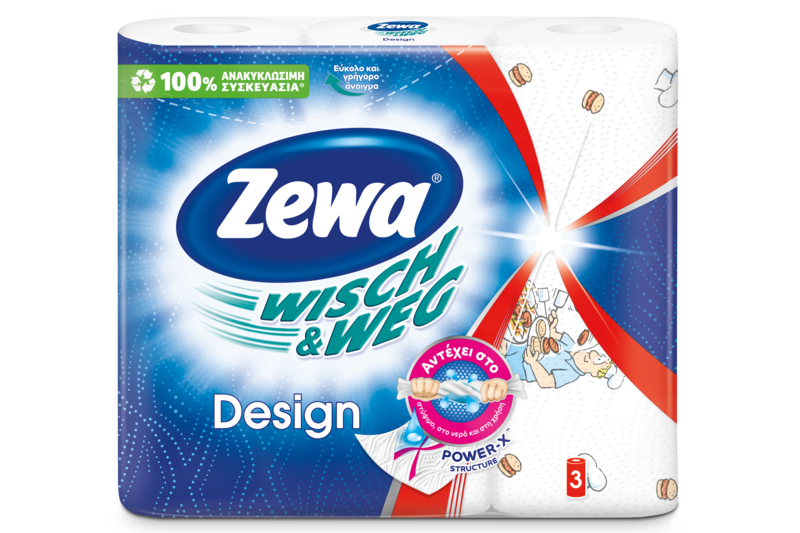 Zewa Кухонні рушники  Wisch&Weg Design