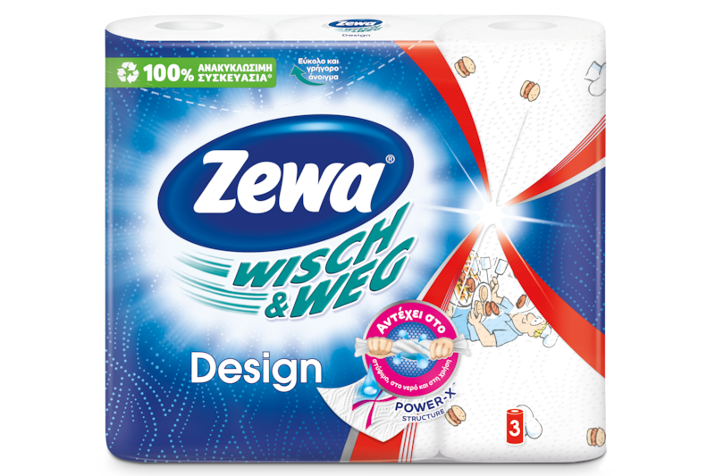 Zewa Кухонні рушники  Wisch&Weg Design