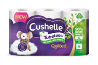 Cushelle Quilted Tubeless Toilet Roll