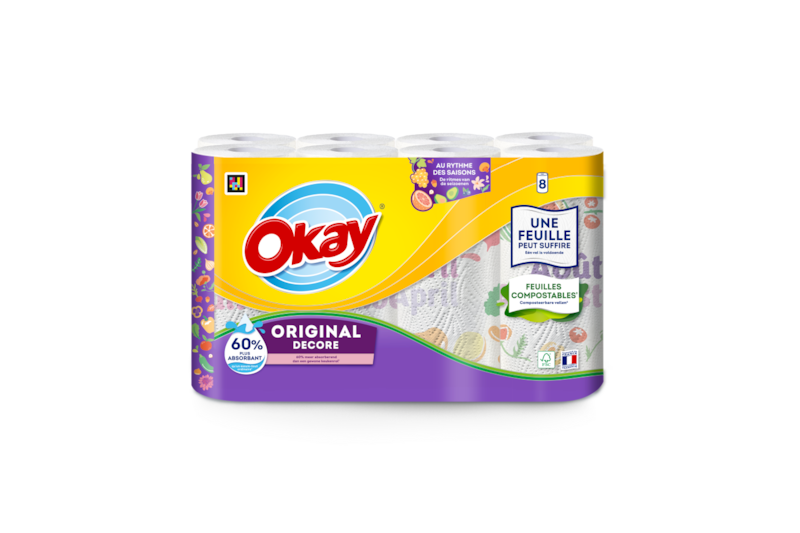 Okay Essuie-tout Décoré