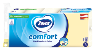 Zewa comfort Das klassisch Gelbe