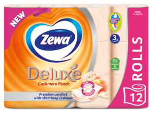 Zewa Туалетний папір Deluxe Персик