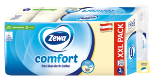 Zewa comfort Das klassisch Gelbe