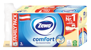 Zewa comfort Das klassisch Gelbe
