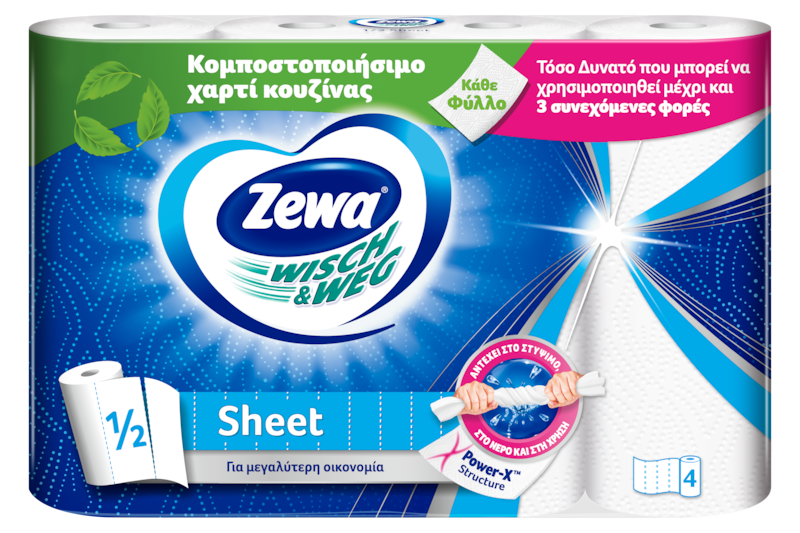 Zewa Wich&Weg 1/2 Sheet