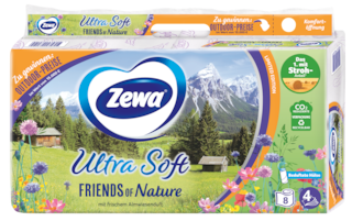 Zewa Ultra Soft Limited Edition mit Stroh-Anteil