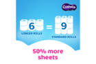 Slider thumbnail image for Cushelle Seriously Clean Tubeless Toilet Roll 6 Rolls 50% More Sheets 5