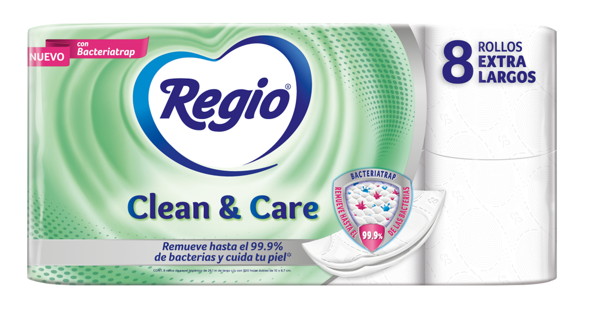 Regio Papel Higiénico Clean & Care