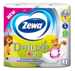 Zewa Туалетная бумага  Kids Детская, 3 слоя