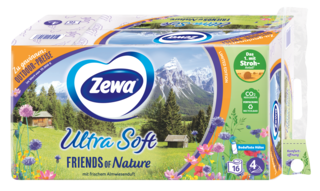 Zewa Ultra Soft Limited Edition mit Stroh-Anteil
