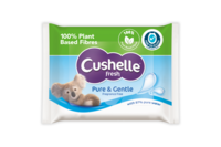 Cushelle Fresh Pure moist toilet paper wipes