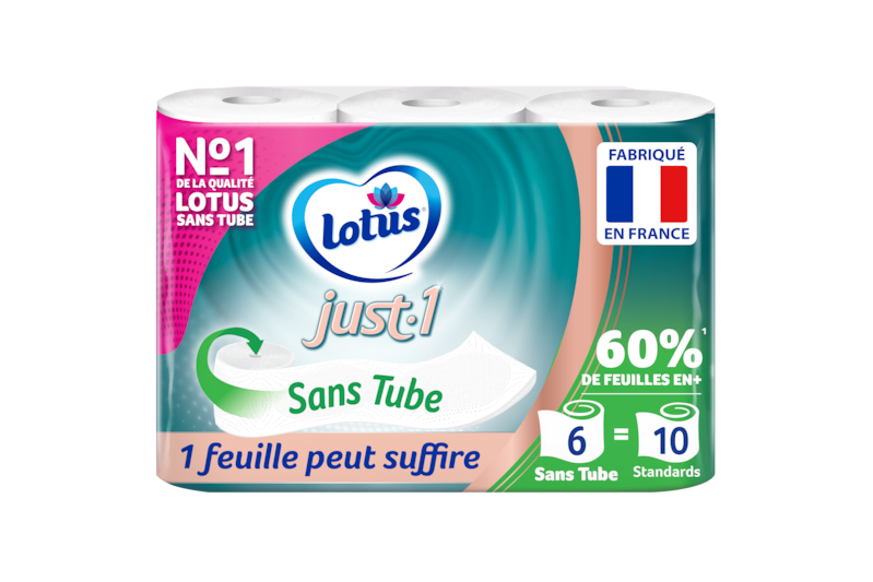 Slider main image for Lotus Papier Toilette Just.1 Sans Tube 1