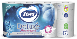 Zewa Deluxe Magical Winter toalettpapír
