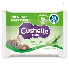 Cushelle Fresh Sensitive moist toilet paper wipes