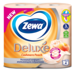 Zewa Туалетная бумага  Deluxe Персик, 3 слоя