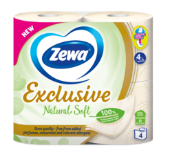 Zewa Туалетний папір Exclusive Natural Soft
