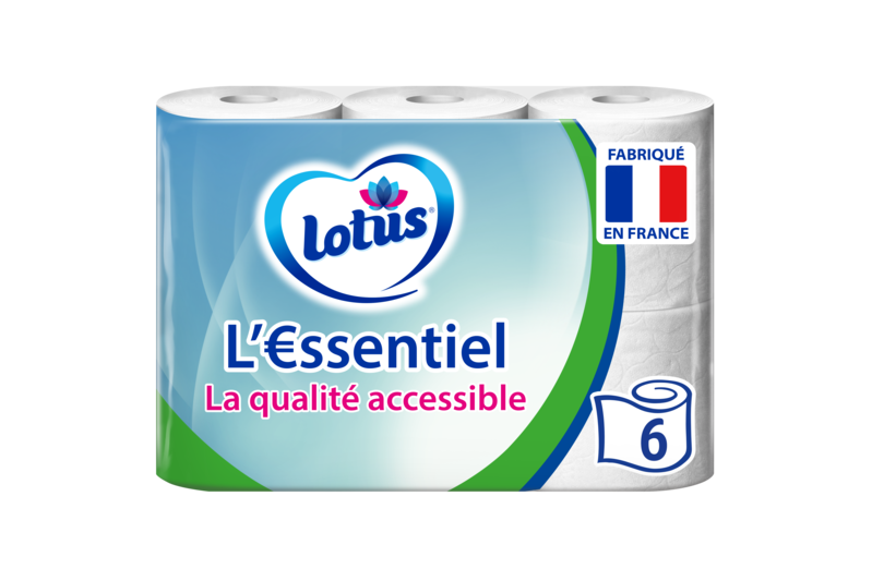 Slider main image for Lotus Papier Toilette L'€ssentiel 1