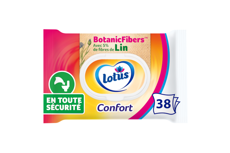 Slider main image for Lotus Papier toilette humide Confort 1