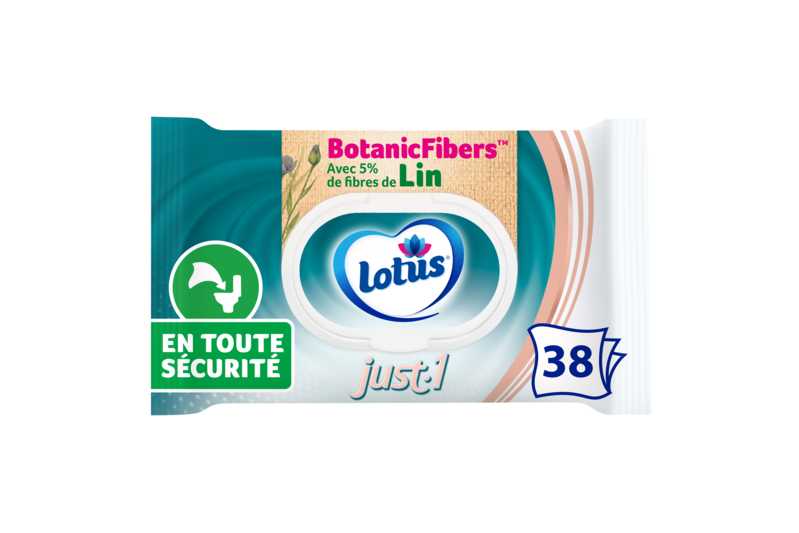 Slider main image for Lotus Papier toilette humide Just 1 1