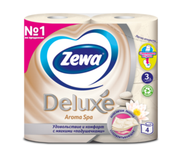 Zewa Туалетная бумага Deluxe АромаСпа, 3 слоя