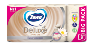 Zewa Туалетная бумага Deluxe АромаСпа, 3 слоя
