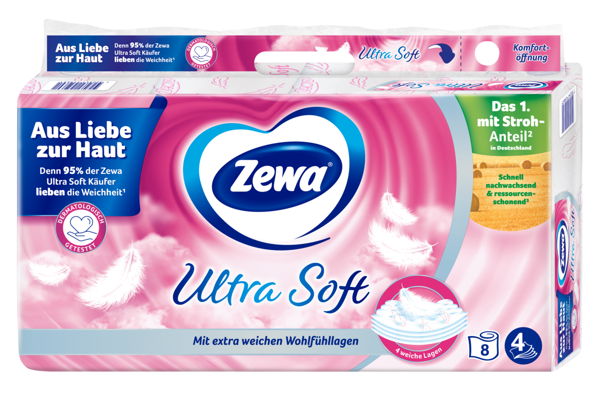 ZEWA Ultra Soft Toilettenpapier - Zewa