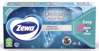 Zewa Deluxe Magical Winter papír zsebkendő