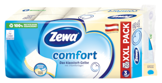 Zewa comfort Das klassisch Gelbe