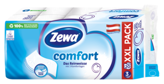 Zewa comfort Das Reinweisse