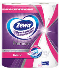 Zewa Бумажные полотенца Premium Décor 2 рулона