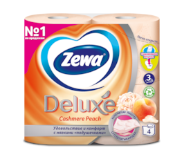 Zewa Туалетний папір Deluxe Персик