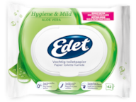 Edet vochtig toiletpapier aloe vera