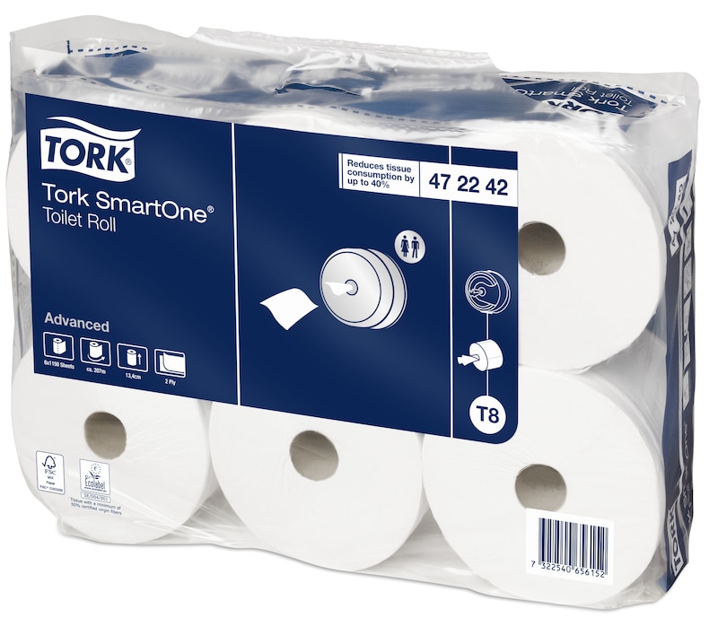 Rolă de hârtie igienică Tork SmartOne®